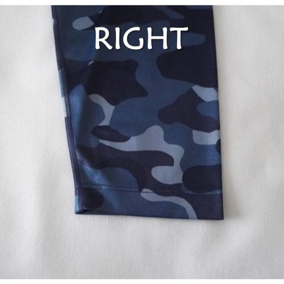 Women’s Nike One® Mid Rise Thunder Blue Camouflage Leggings Size XLarge - Picture 15 of 16